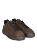 Hogan "H Stripes" Sneakers Made Suede.