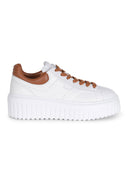 Hogan "H Stripes" Sneakers Made Of Leather.