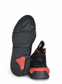 Y 3 'Kaiwa' Sneakers Made Of A Mix Of Leather And Fabric