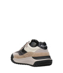 Voile blanche sneakers grijs