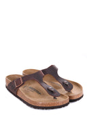 Birkenstock Oiled Leather Flip Flops
