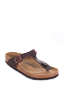 Birkenstock Oiled Leather Flip Flops