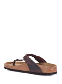Birkenstock Oiled Leather Flip Flops