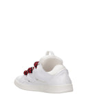 Lanvin Zapatillas Crudo+Rojo