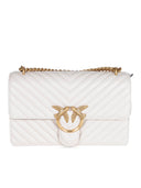 Pinko Bag "Classic Love One Chevron" Nappa cuero.