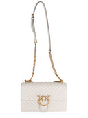 Pinko Bag "Classic Love One Chevron" Nappa cuero.