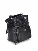 Pinko "Cargo Bucket" Bag Made Of Leather.