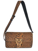 Pinko 'Love One Slouchy' Bag Made Of Suede.