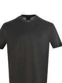 Emporio Armani Lyocell And Cotton T Shirt