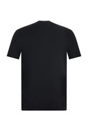 Emporio Armani Lyocell And Cotton T Shirt
