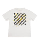Off White T Shirts And Polos White+Yellow