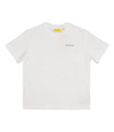 Off White T Shirts And Polos White+Navy Blue