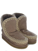 Mou "Eskimo18 Glitter" Boots Made Of Realsuede Sheepskin.