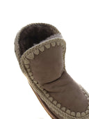 Mou "Eskimo18 Glitter" Boots Made Of Realsuede Sheepskin.