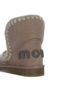 Mou "Eskimo18 Glitter" Boots Made Of Realsuede Sheepskin.