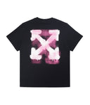 Off White T Shirts And Polos Black+Fuchsia