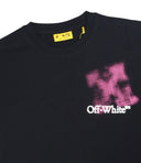 Off White T Shirts And Polos Black+Fuchsia