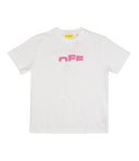 Off White T Shirts And Polos White+Fuchsia