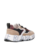 Scarpe da ginnastica in voile Blanche