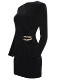 Self Portrait Dress Made Of Velvet