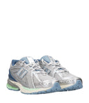 New Balance Sneakers Silver+Light Blue