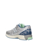 New Balance Sneakers Silver+Light Blue