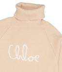 Chloè Kids Sweaters Beige
