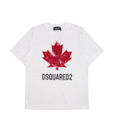 Dsquared2 Kids T Shirts And Polos White