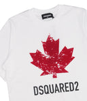 Dsquared2 Kids T Shirts And Polos White