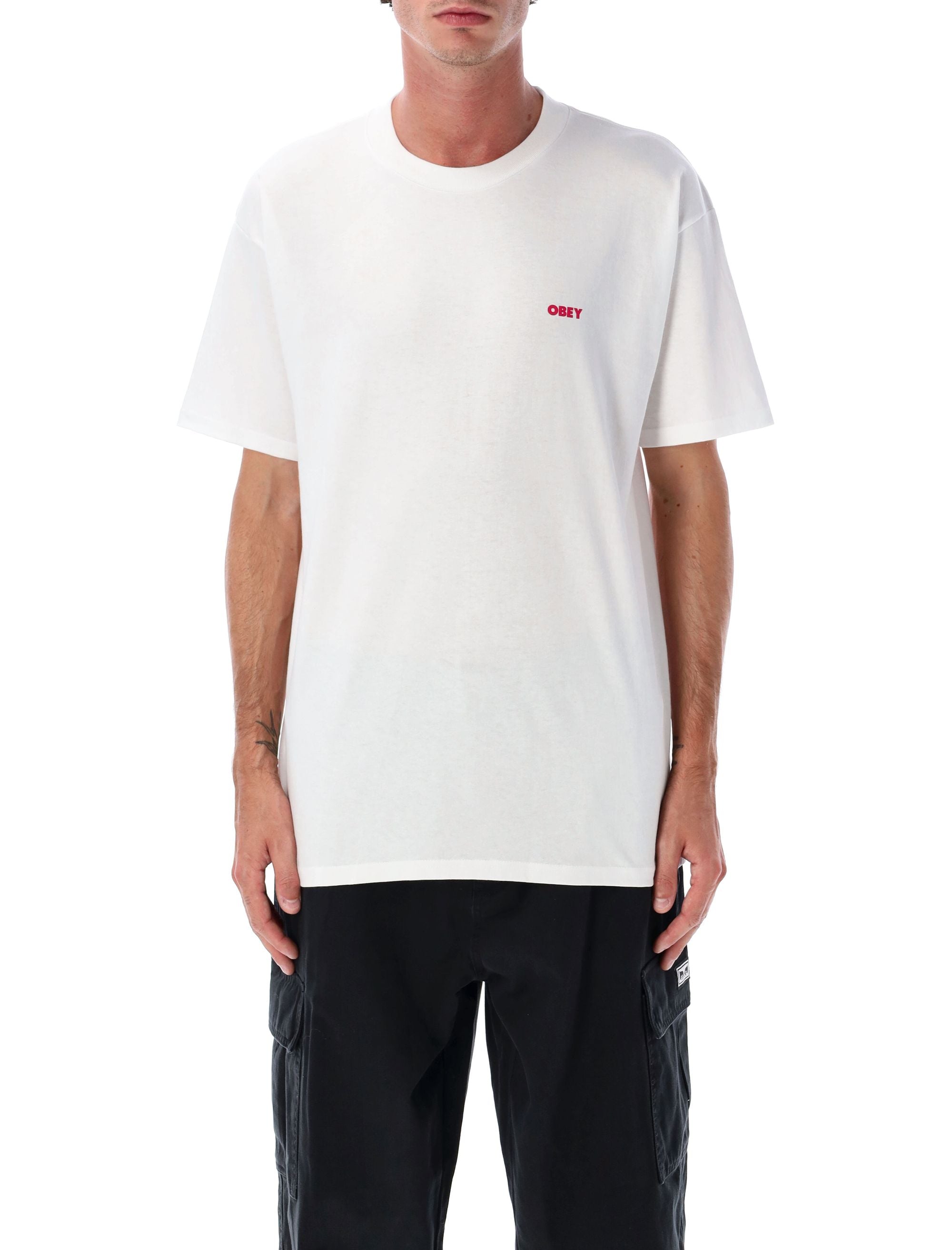 Gehoorzaam t shirts en polos wit