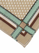 Fendi Jr Foulard 60 X60 Cavalli All Ov
