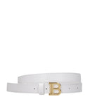 Balmain Belts White