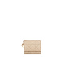 Dior Lady Lotus Leather Wallet