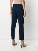 Parosh Cropped Slim Fit Trousers
