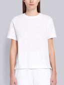 Thom Browne Logo Patch Short Sleeve T Shirt