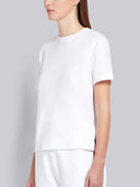 Thom Browne Logo Patch Short Sleeve T Shirt
