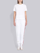Thom Browne Logo Patch Short Sleeve T Shirt