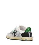 Premiata Sneakers Silber+Grün