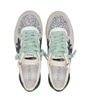 Premiata Sneakers Silber+Grün