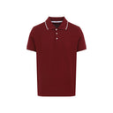 Polo in maglia Saint Laurent