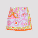 Pucci Silk Twill Skirt