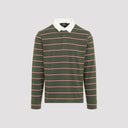 Etro L/S Striped Polo