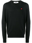 Comme Des Garçons Play Mens Knit Pullover