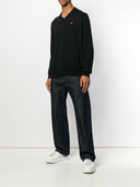 Comme Des Garçons Play Mens Knit Pullover