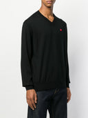 Comme Des Garçons Play Mens Knit Pullover