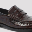 Loewe Campo Flap Back Loafers