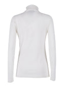 Fabiana Filippi Maglia Dolcevita In Filato Cashmere Seta Color Rafia