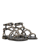 Ash Sandals Black+Gold