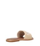De Siena Shoes Sandals Nude+White