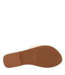 De Siena Shoes Sandals Nude+White